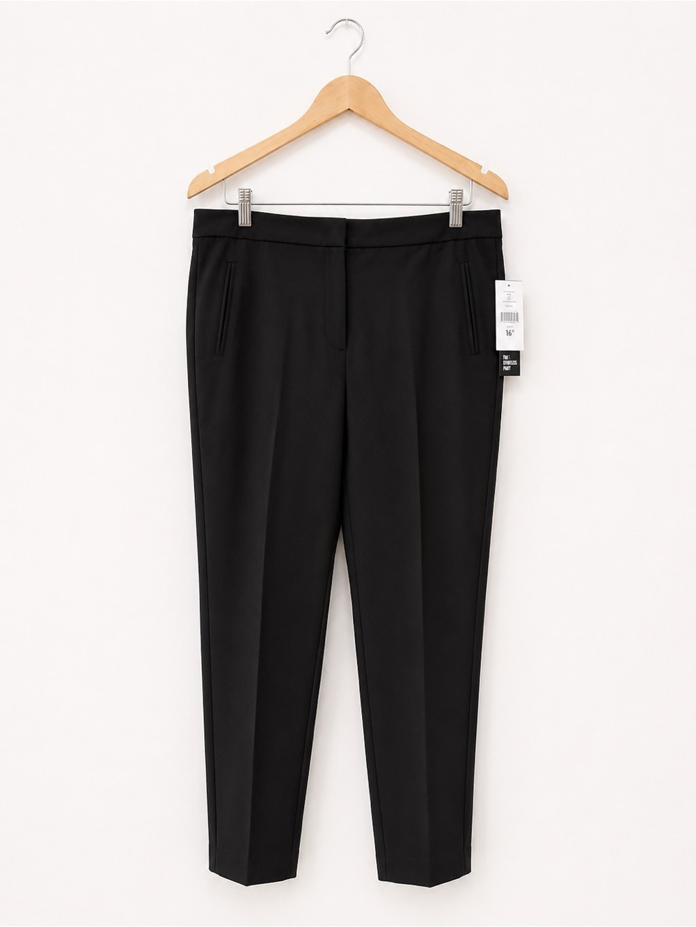 Suzy Shier Morgan Black Collection Ankle Dress Pants | NWT | Black | Size 15